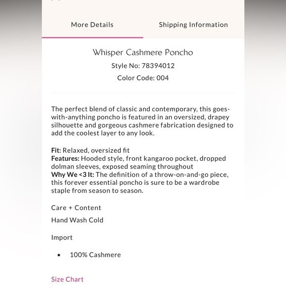 Free People Whisper Cashmere Poncho - Picture 13 of 14